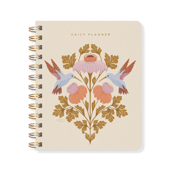 JT HUMMINGBIRDS NON-DATED DAILY PLANNER