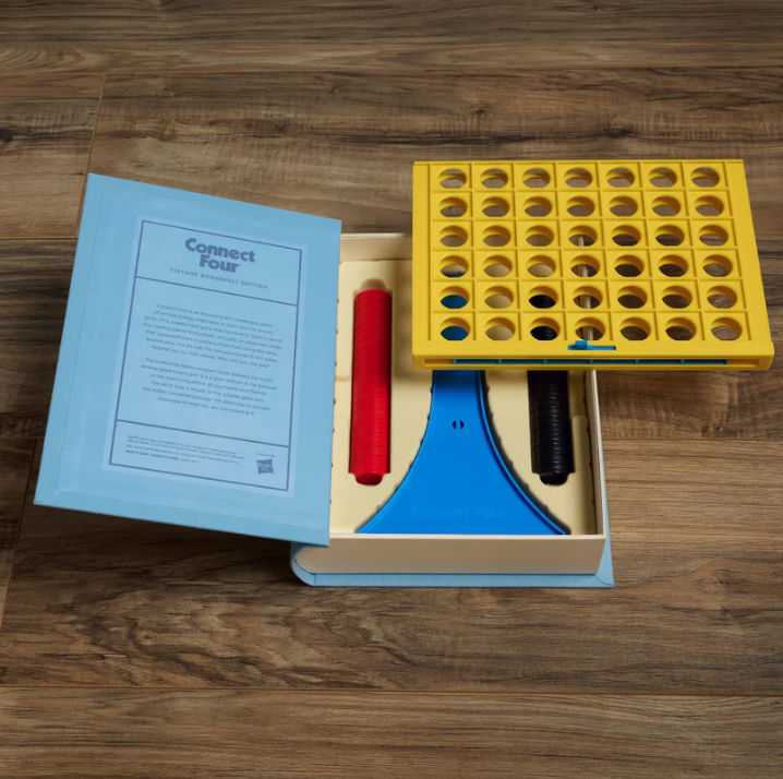 CONNECT 4 VINTAGE BOOKSHELF EDITION