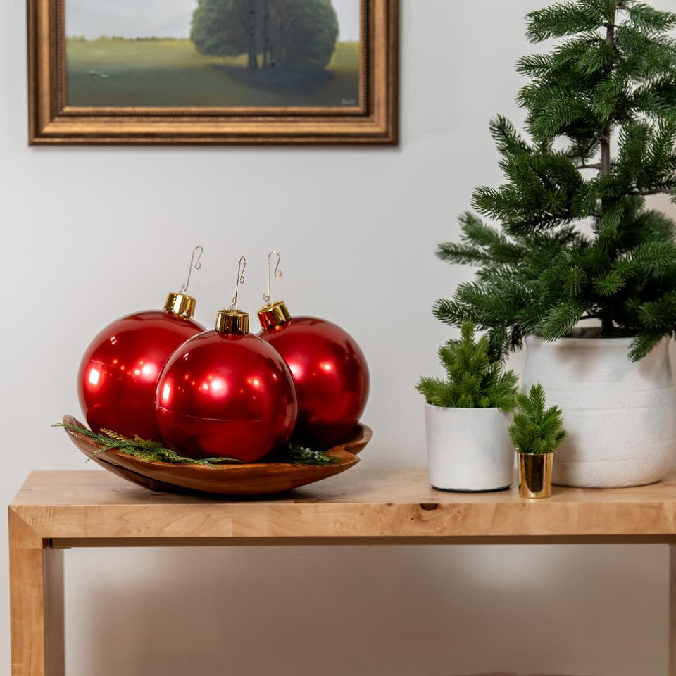 HOLIBALL MINI 8" VINTAGE RED TRIO