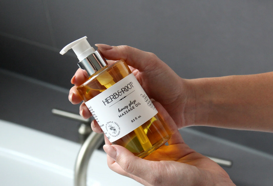HONEY GLAZE MASSAGE OIL 8.5OZ