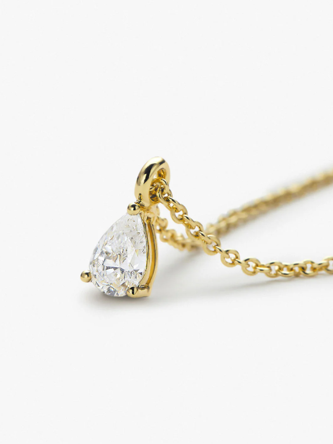 ANA LUISA DELICATE SOLITAIRE PENDANT- ELISE PENDANT