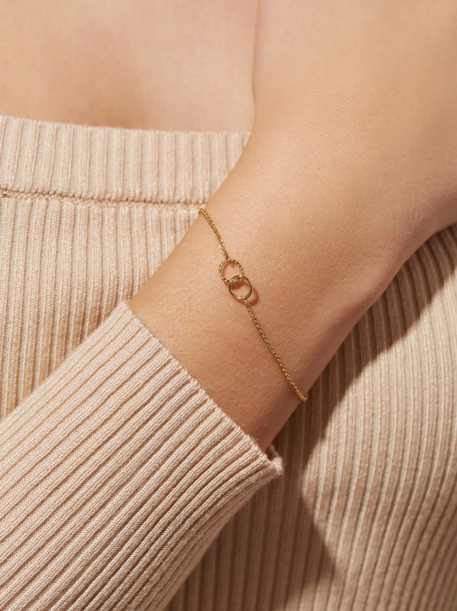ANA LUISA INTERLOCKING CIRCLES BRACELET-JILL