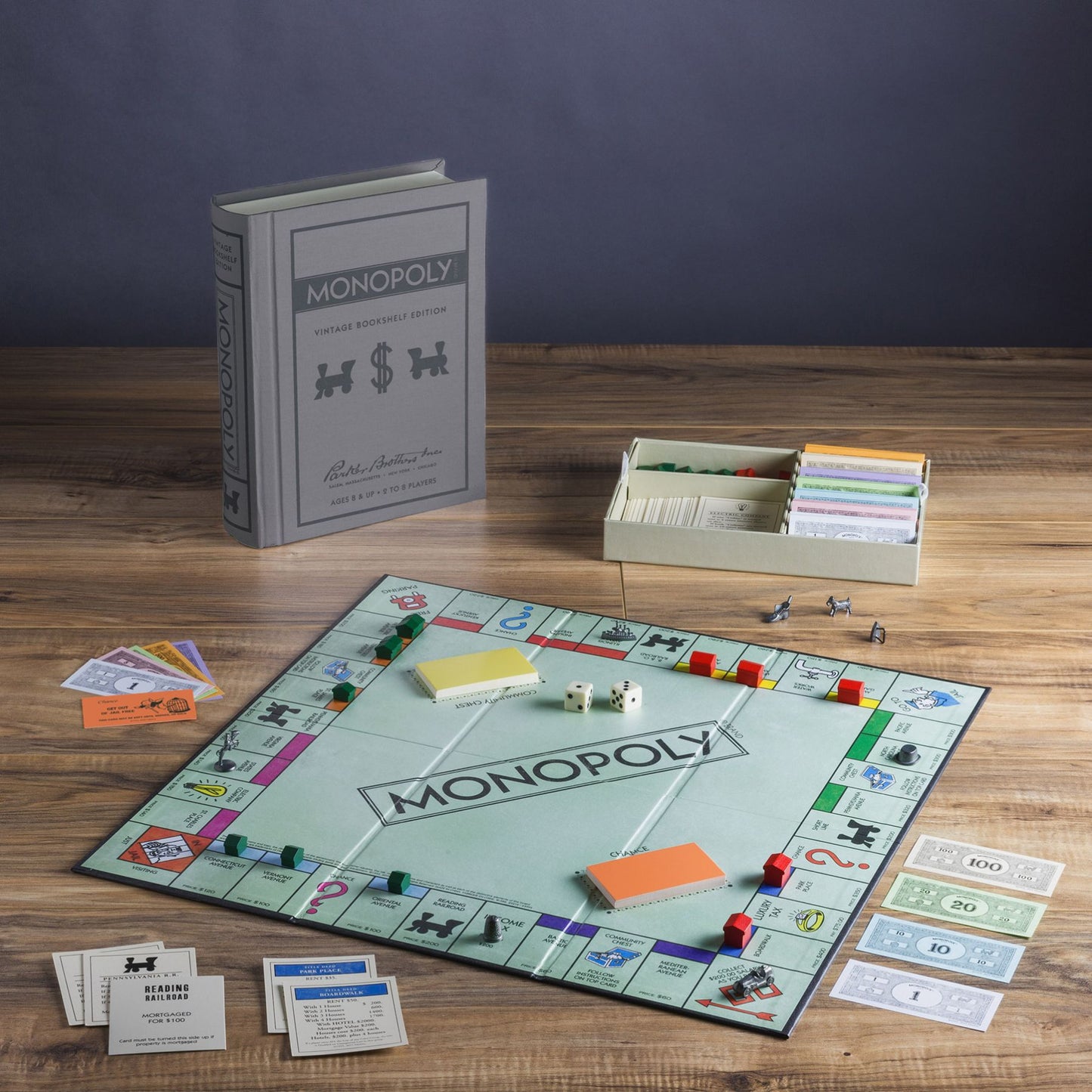MONOPOLY VINTAGE BOOKSHELF