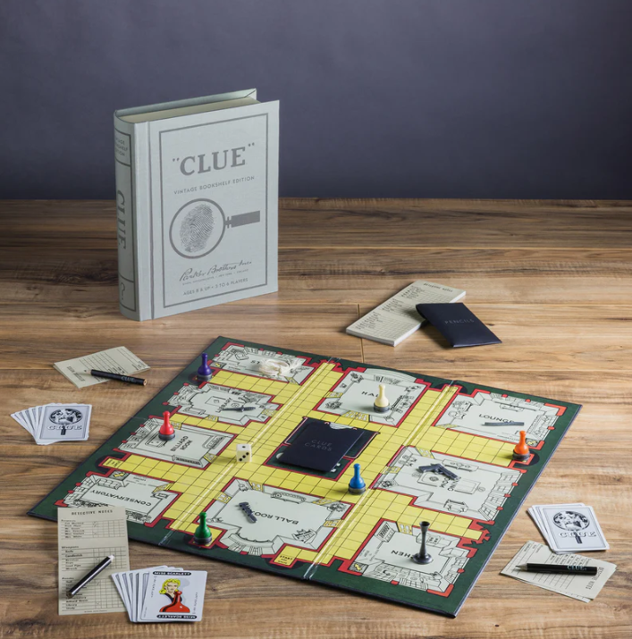 CLUE VINTAGE BOOKSHELF EDITION