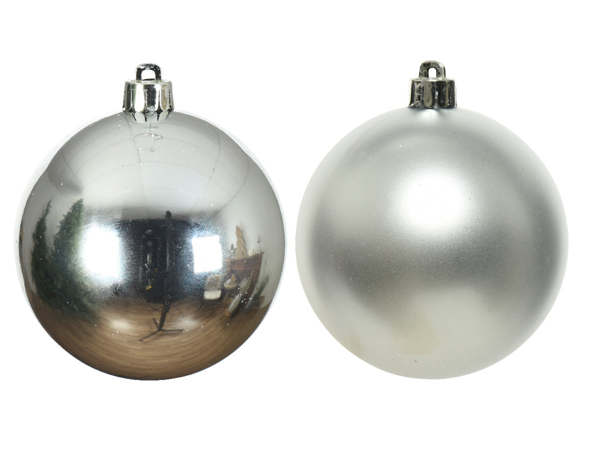 BAUBLES SHATTERPROOF MIX-SILVER