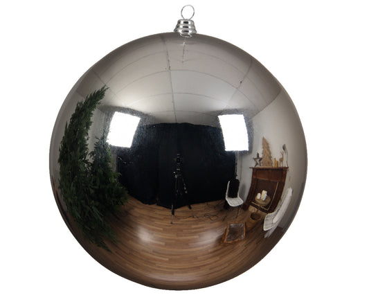 BAUBLES SHATTERPROOF SHINY-SILVER