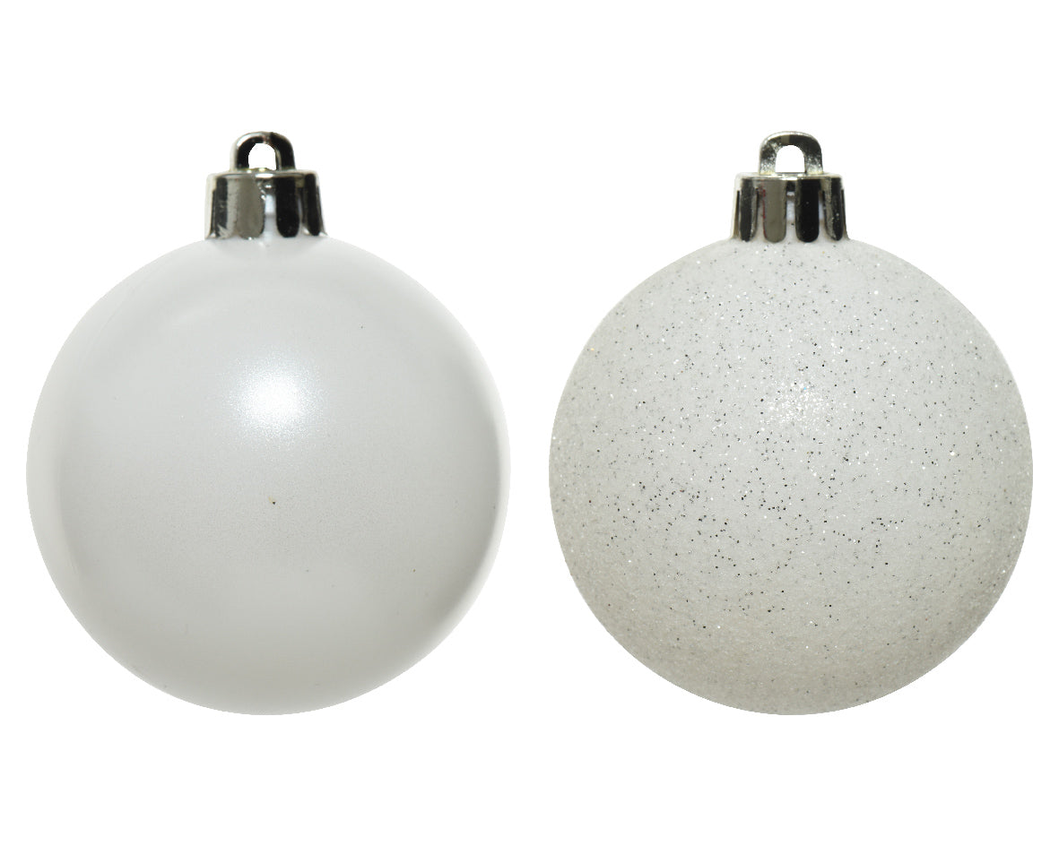 BAUBLES SHATTERPROOF GLITTER, MAT MIX-WINTER WHITE