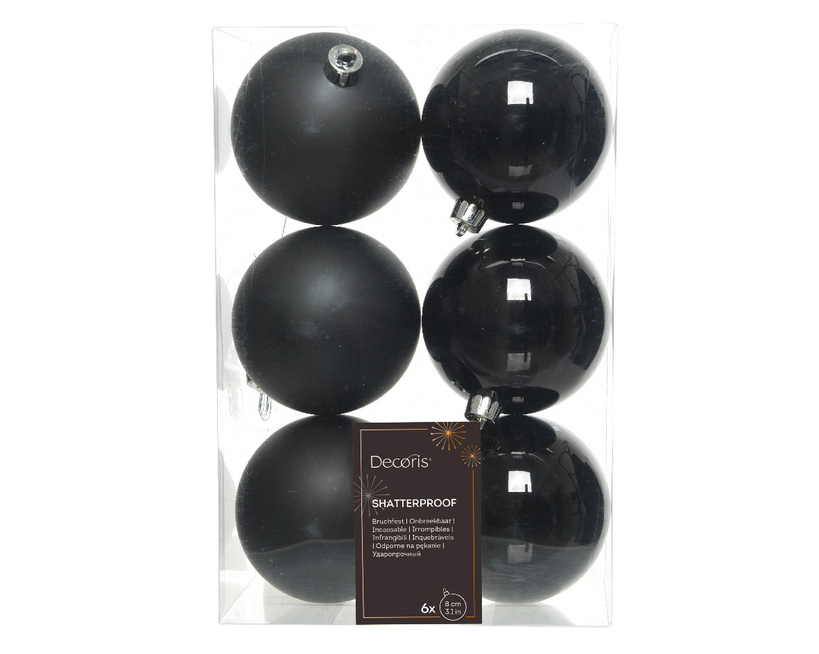 BAUBLES SHATTER PROOF MIX -BLACK