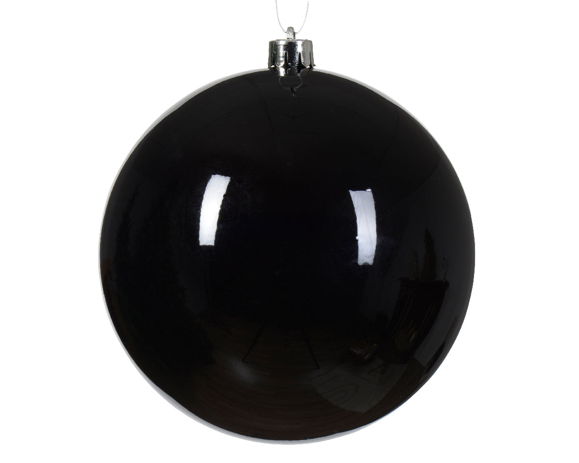 BAUBLES SHATTERPROOF SHINY-BLACK