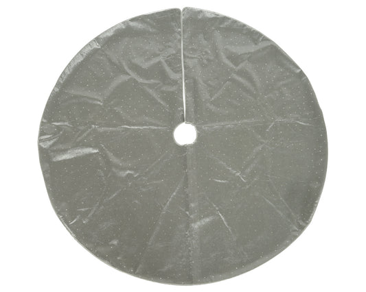 TREE SKIRT POLYESTER-GREY