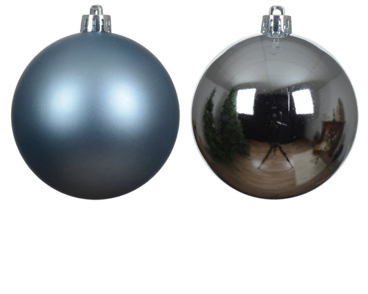 BAUBLES SHATTERPROOF MIX-BLUE ICE