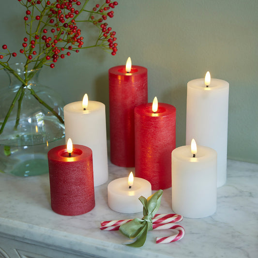LED WICK CANDLE WAX STEADY INDOOR