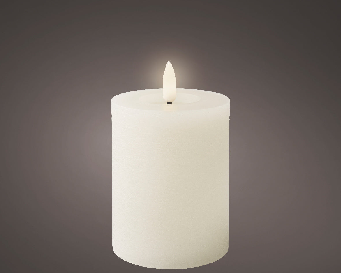 LED WICK CANDLE WAX STEADY INDOOR-WHITE/WARM WHITE