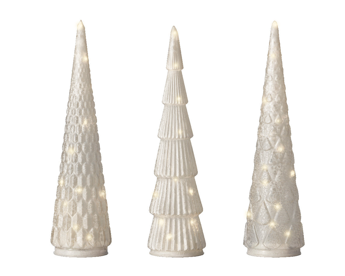 MICRO LED TREE GLASS STEADY INDOOR-FROST