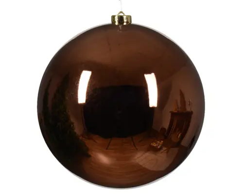 8'' BROWN BAUBLES SHATTERPROOF MATT