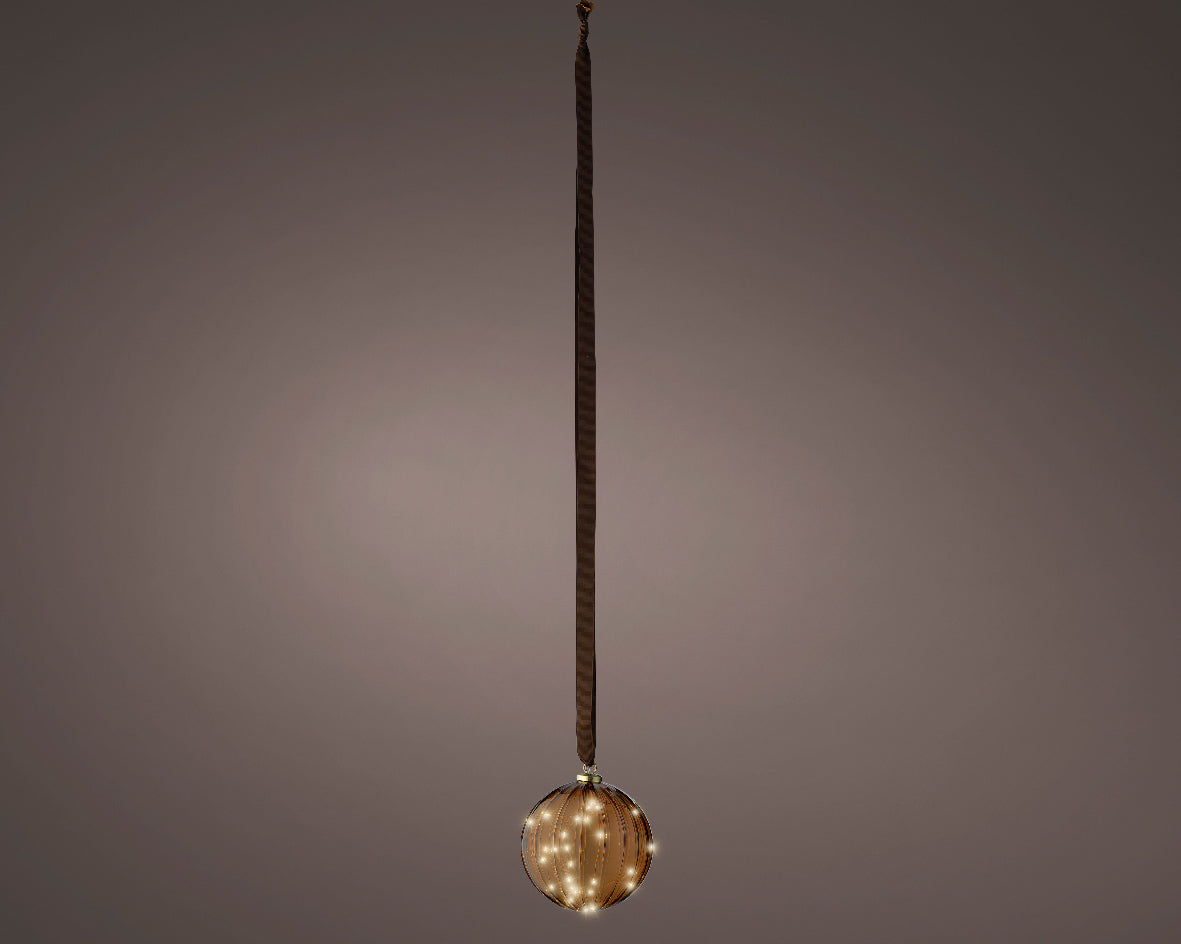 MICRO LED BALL STEADY INDOOR-BROWN/WARM WHITE