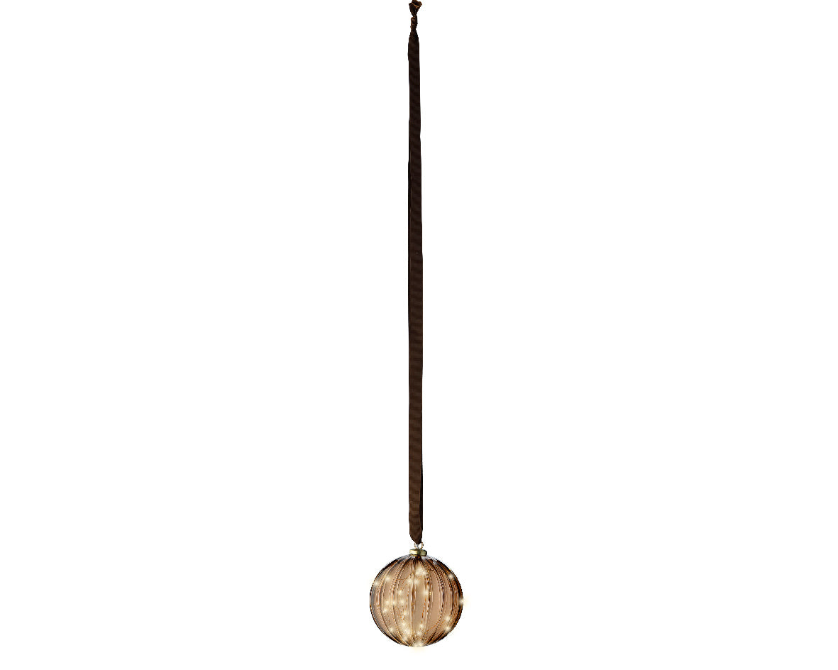 MICRO LED BALL STEADY INDOOR-BROWN/WARM WHITE