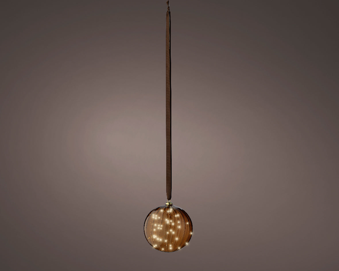 MICRO LED BALL STEADY INDOOR-BROWN