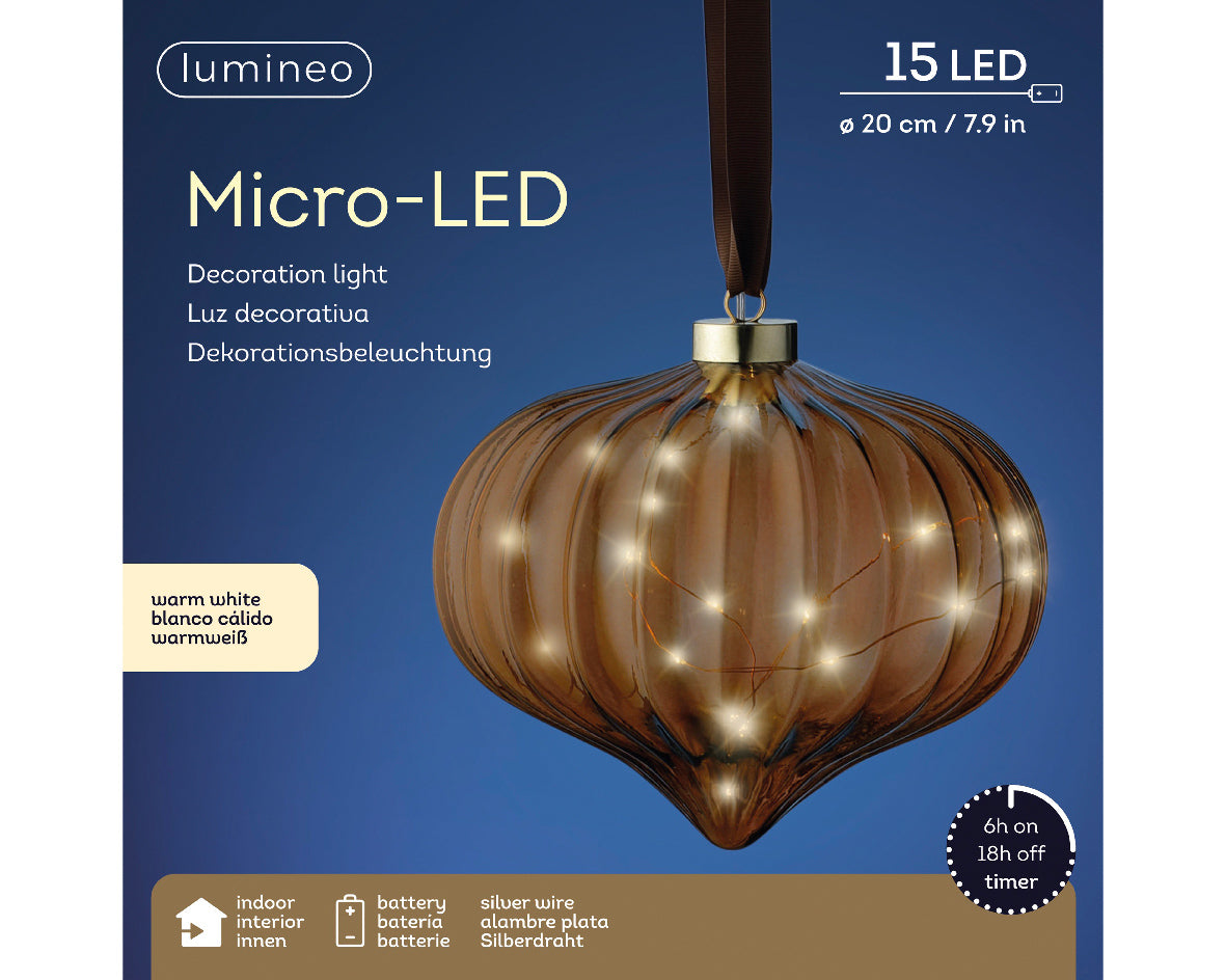 MICRO LED ONION STEADY INDOOR- BROWN