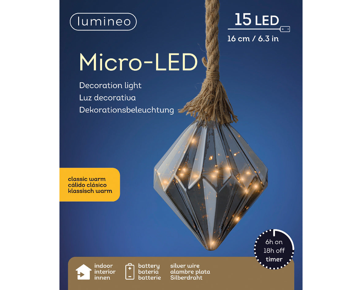 MICRO LED DIAMOND STEADY INDOOR SMOKEY/CLASSIC
