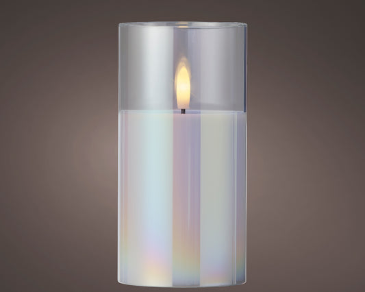 LED WICK CANDLE GLASS STEADY INDOOR