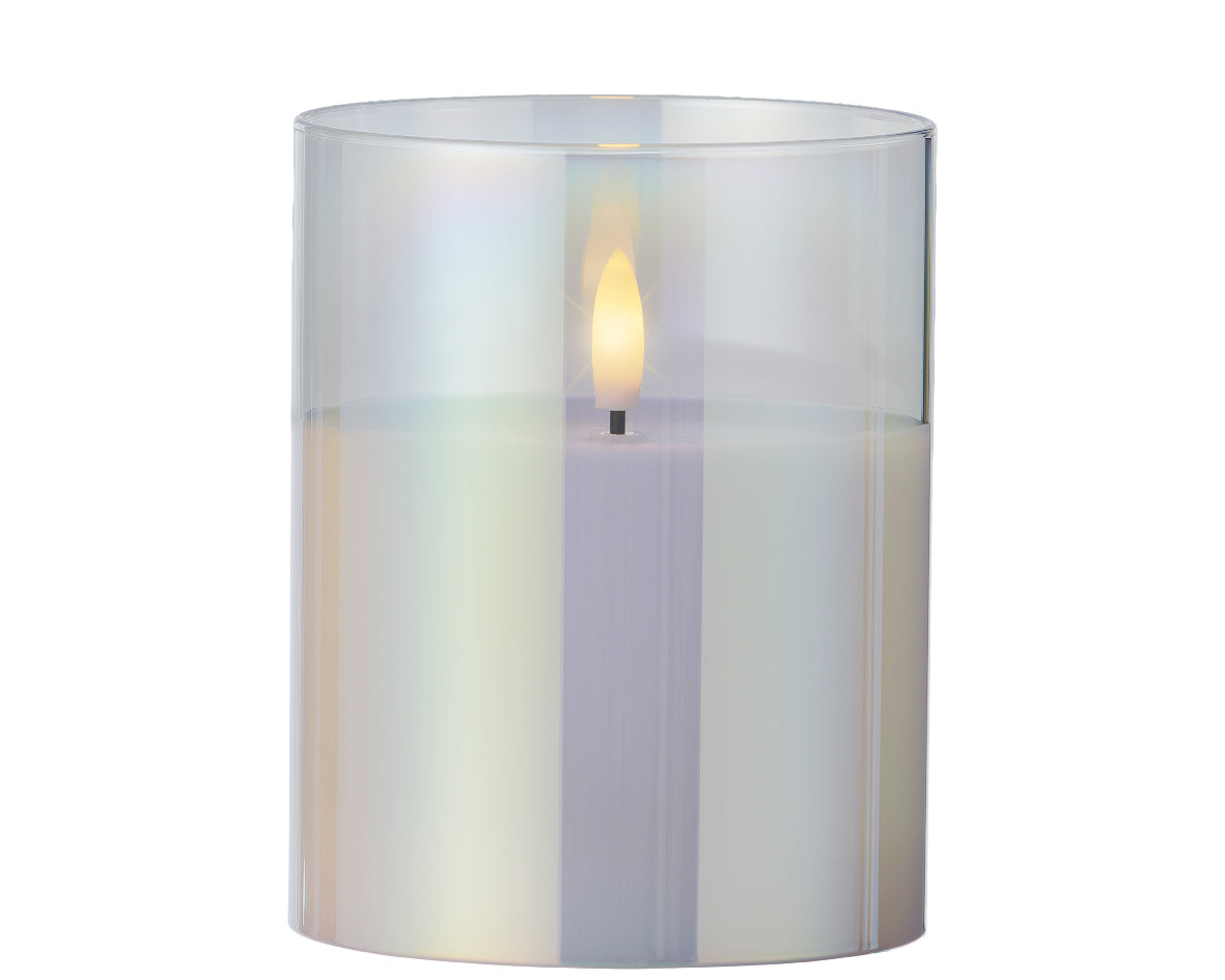 KED WICK CANDLE GLASS STEADY INDOOR-IRIS