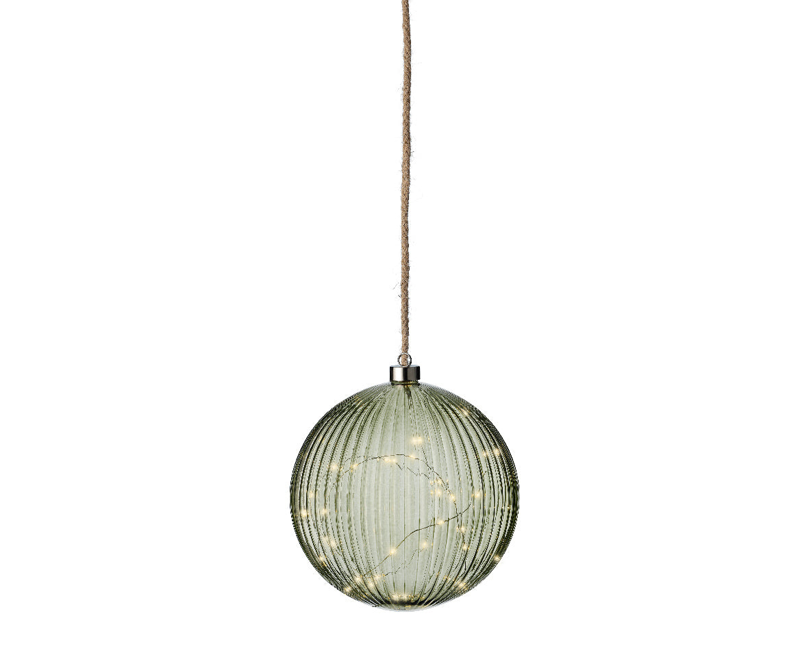 MICRO LED BALL STEADY INDOOR-GREEN/WARM WHITE