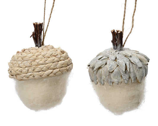 ACORN WOOL-WINTER WHITE