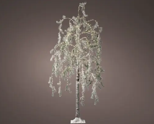 6' MICRO LED TREE PVC STEADY OUTDOOR