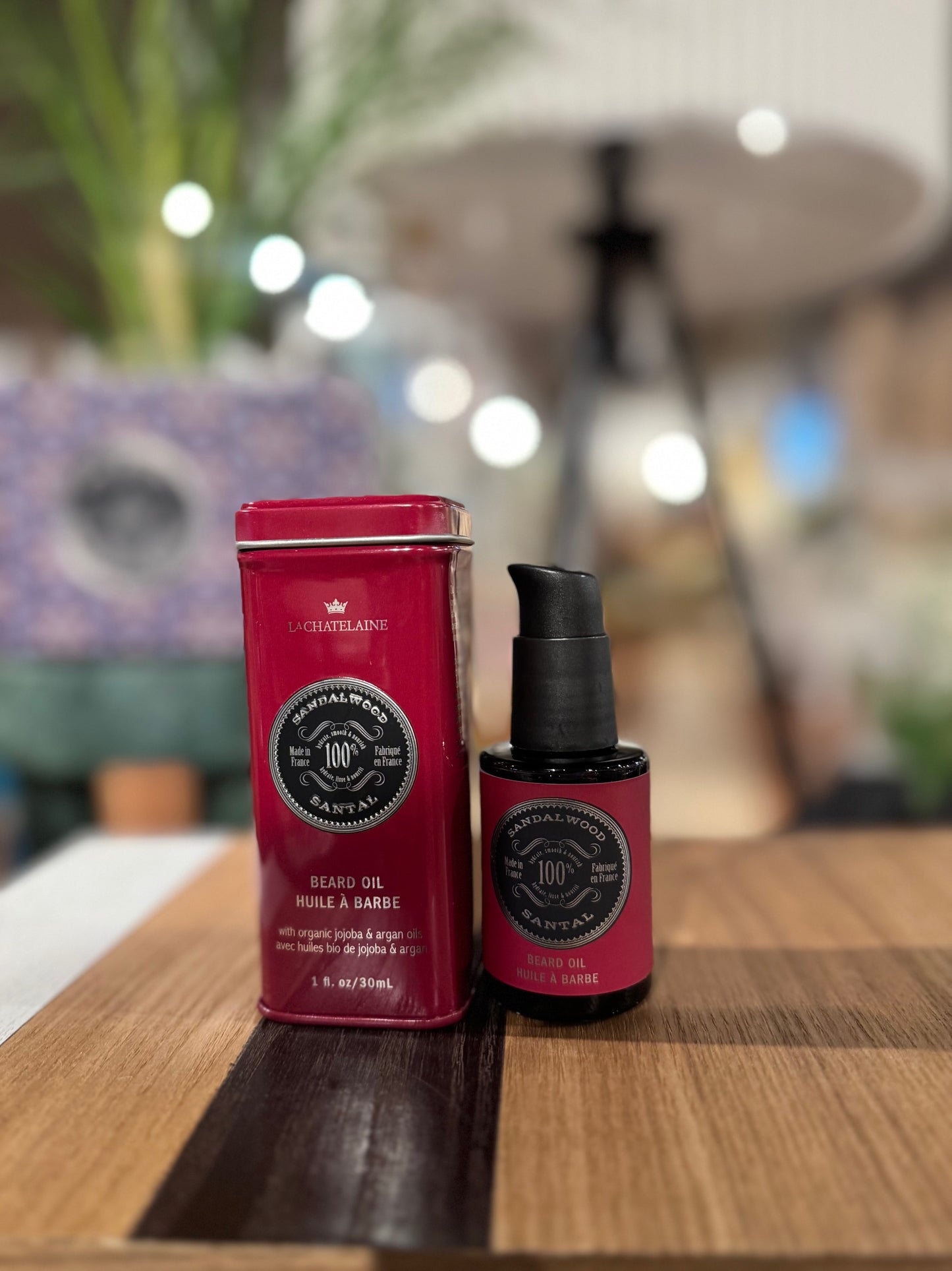LA CHATELAINE BEARD OIL SANDALWOOD