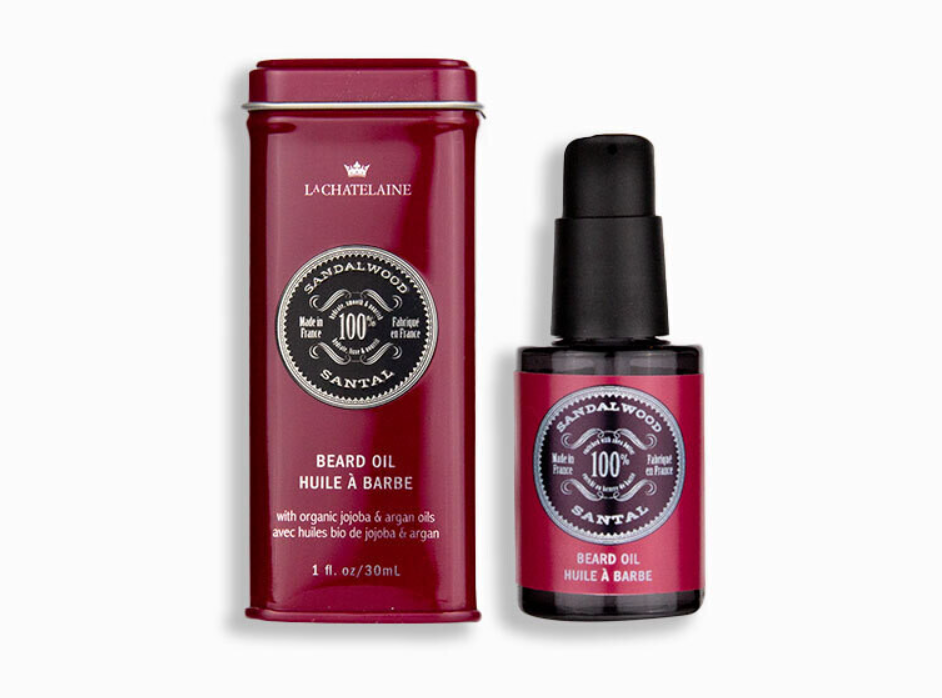LA CHATELAINE BEARD OIL SANDALWOOD