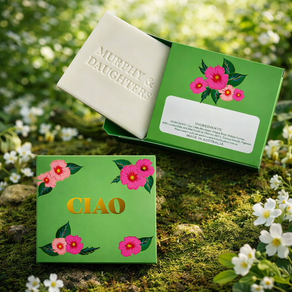 MURPHY & DAUGHTERS MESSAGE ON SOAP 6.5OZ-CIAO-CUCUMBER