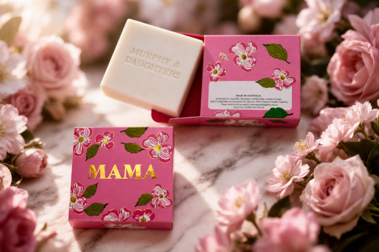 MURPHY & DAUGHTERS MESSAGE ON SOAP 6.5OZ-MAMA-ROSE
