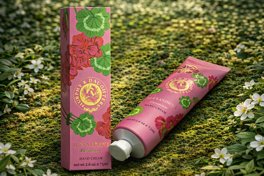 MURPHY & DAUGHTERS HAND CREAM ALEXANDRINE-GERANIUM 2.6 OZ