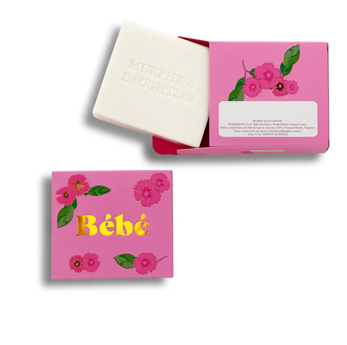 MURPHY & DAUGHTERS MESSAGE ON SOAP 6.5OZ-BEBE-GRAPEFRUIT
