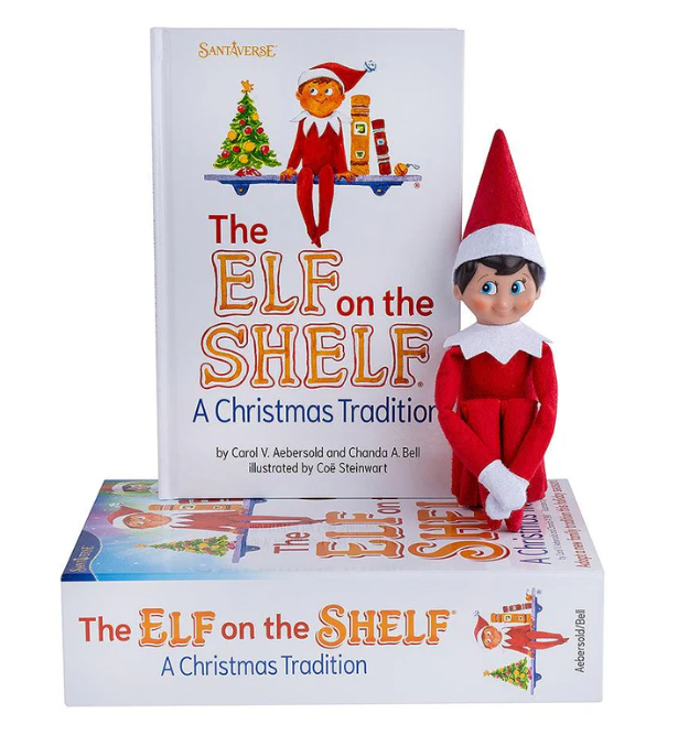 THE ELF ON THE SHELF BOY BLUE EYES SPANISH