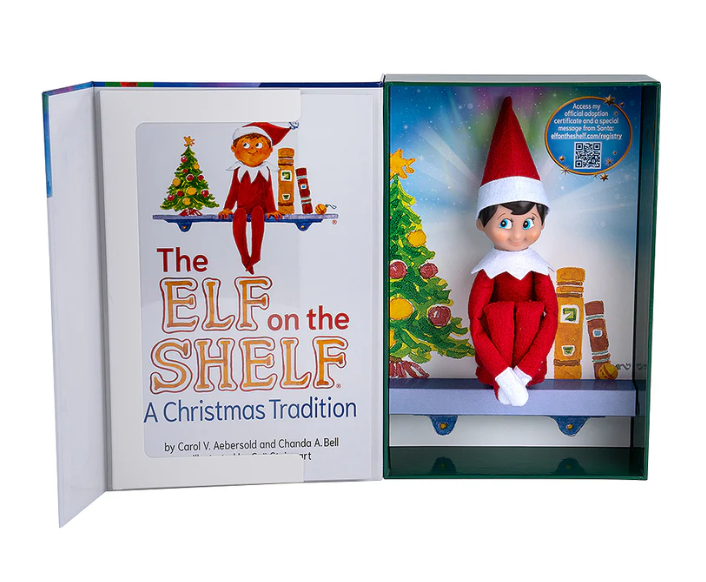 THE ELF ON THE SHELF BOY BLUE EYES SPANISH