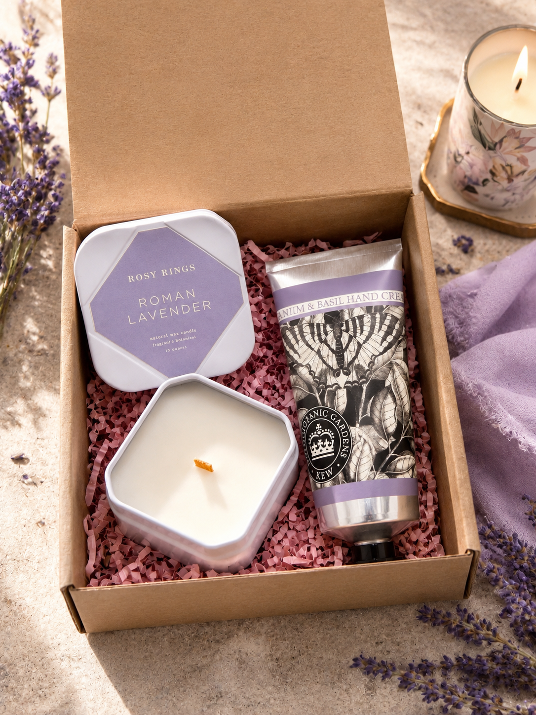 Lavender Self-Care Gift Box