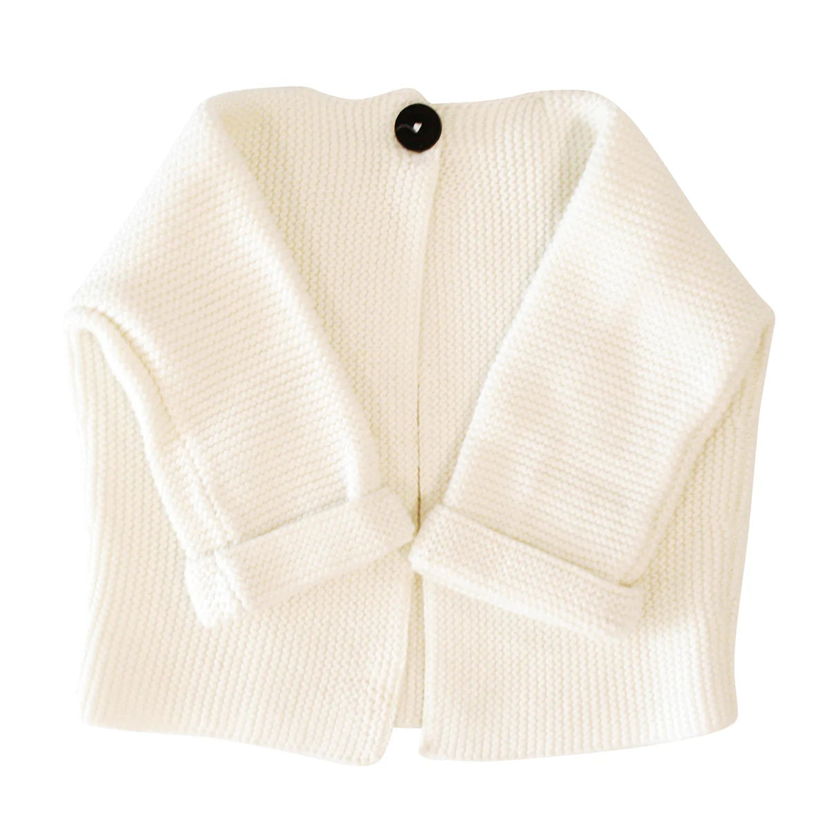 BABY JACKET IVORY 0-6MOTHS