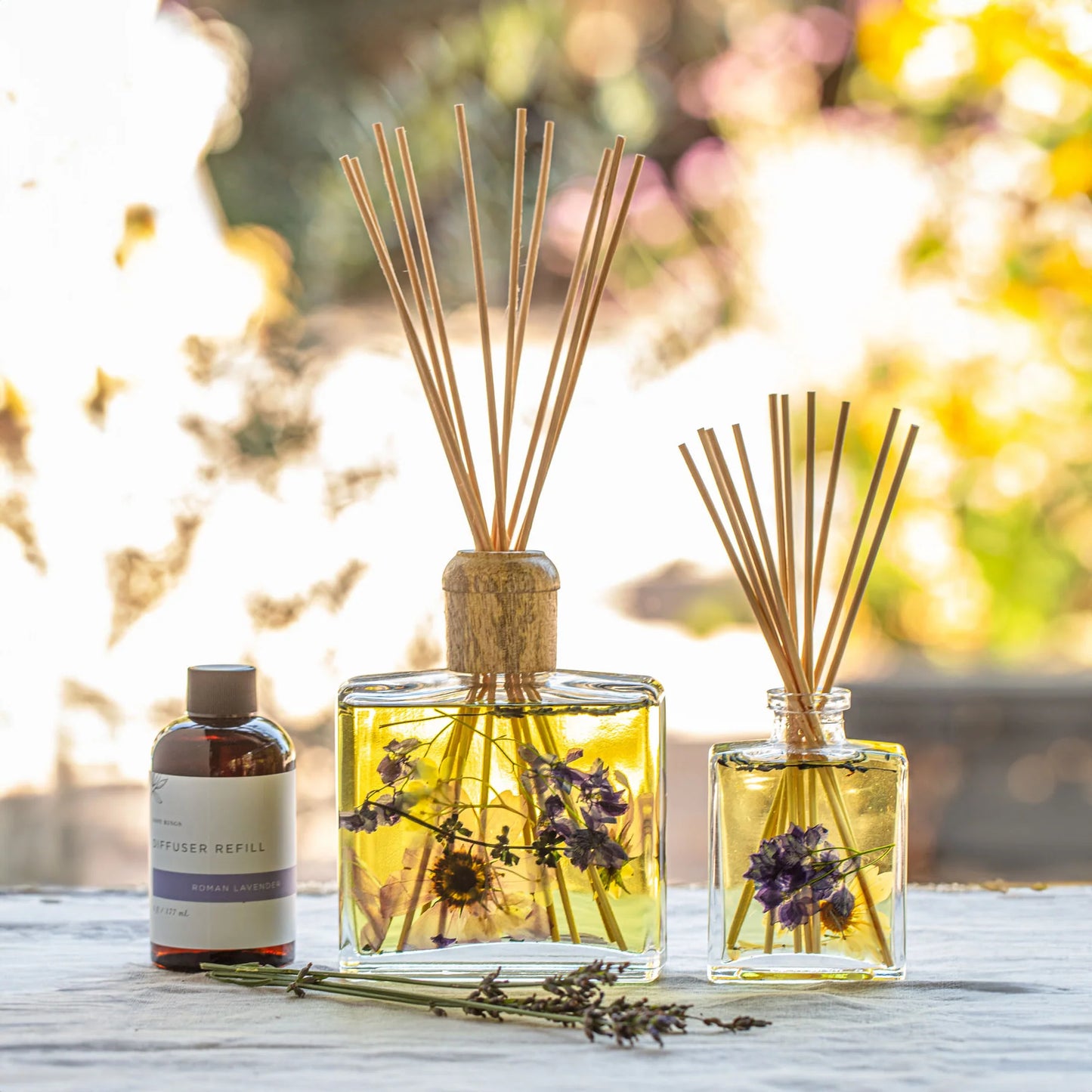 BOTANICAL REED DIFFUSER-ROMAN LAVENDER 4 OZ